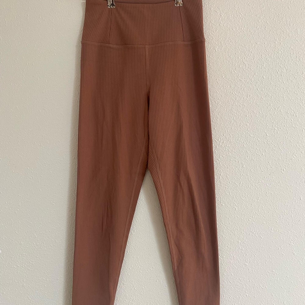 Girlfriend RIB High-rise leggings
